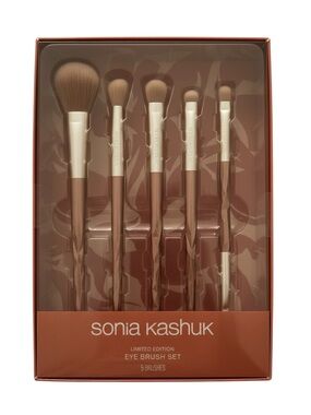 Sonia Kashuk Rose Gold and Cream 5-Piece Eye Brush Set